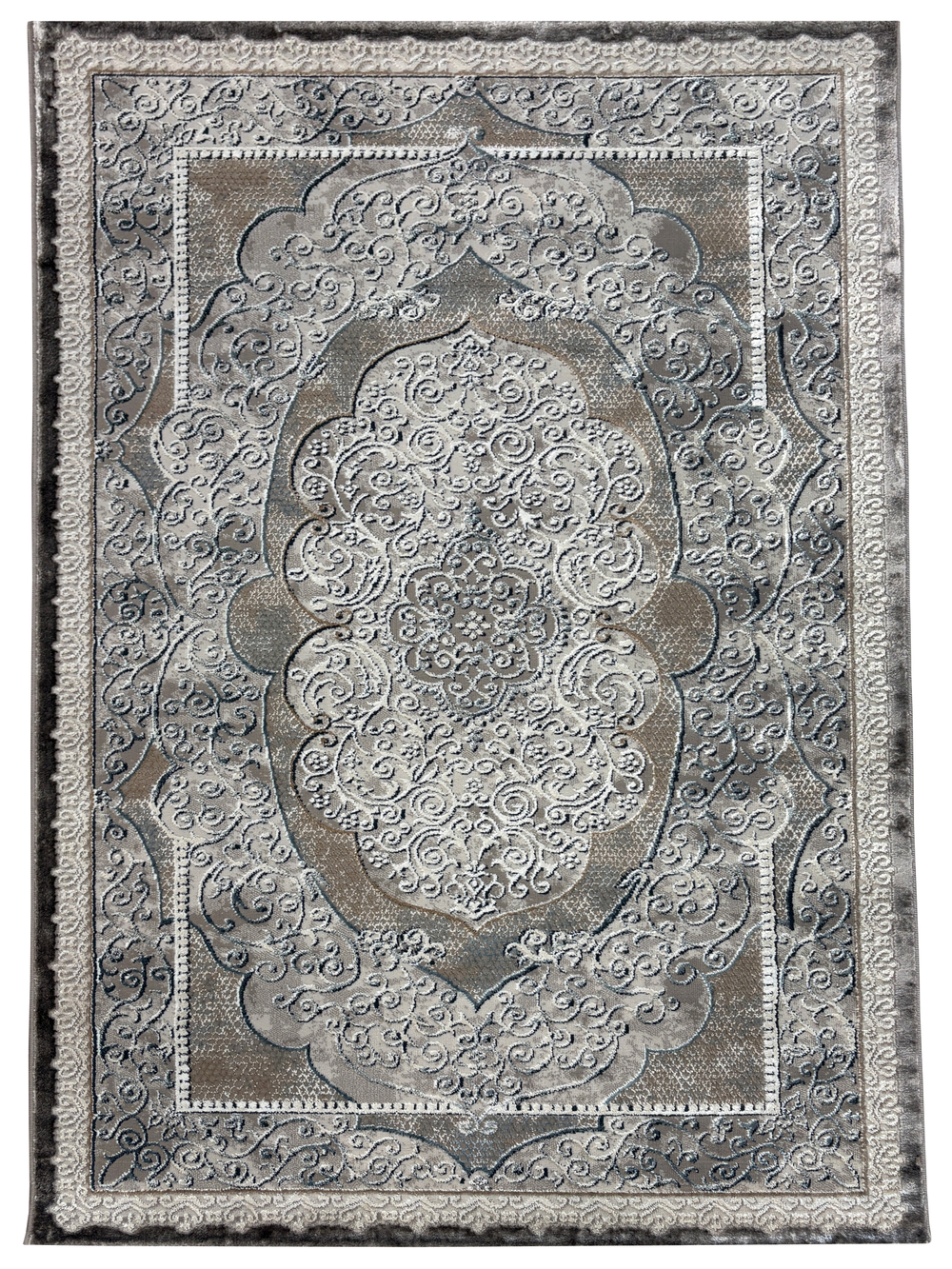Ковер CALYPSO 8510_PQ74 D.GREY/ L.GREY Прямоугольник