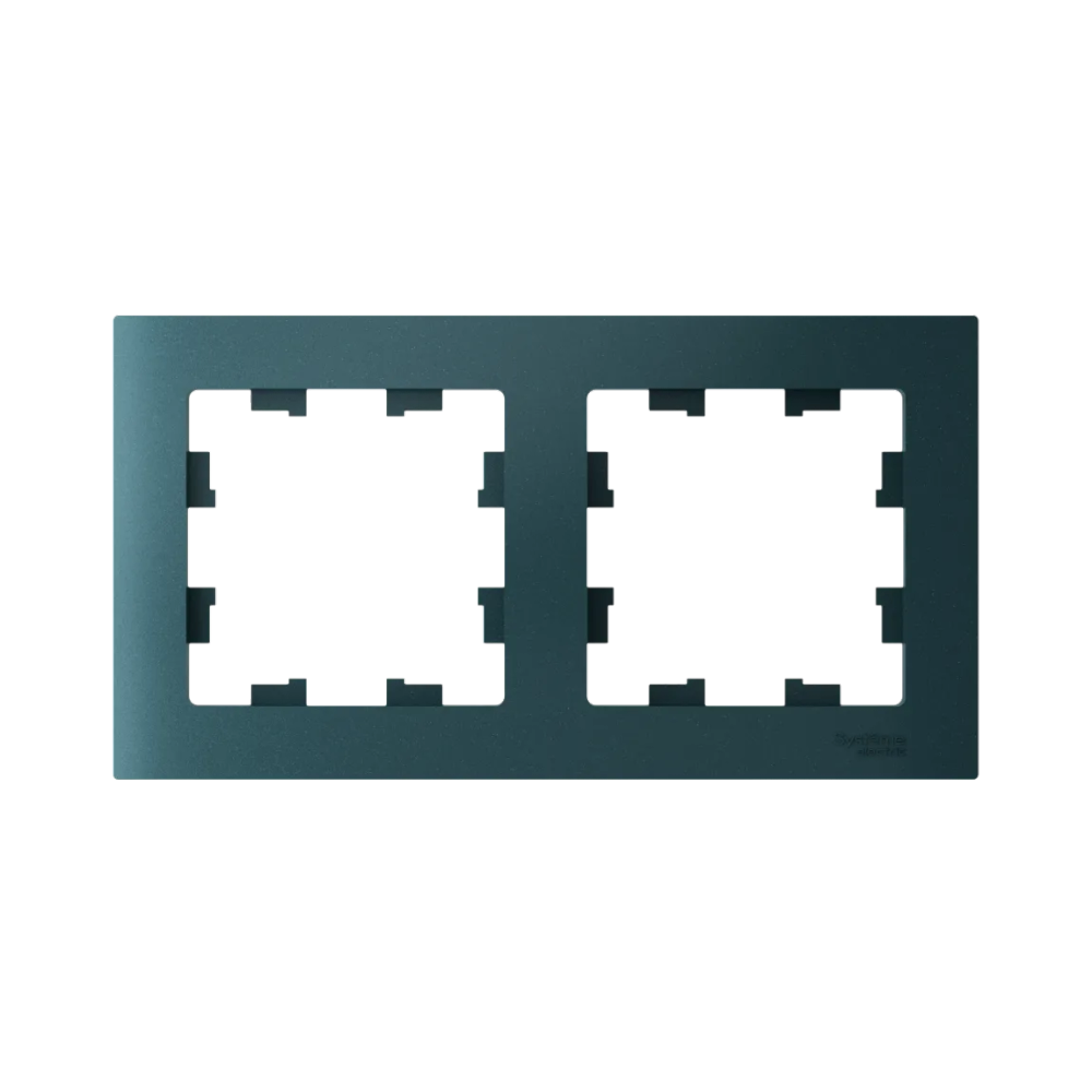 ATLASDESIGN 2-постовая РАМКА, универсальная, ИЗУМРУД