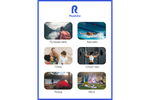Полотенце спортивное охлаждающее RoadLike Camp 70*140 см мятный