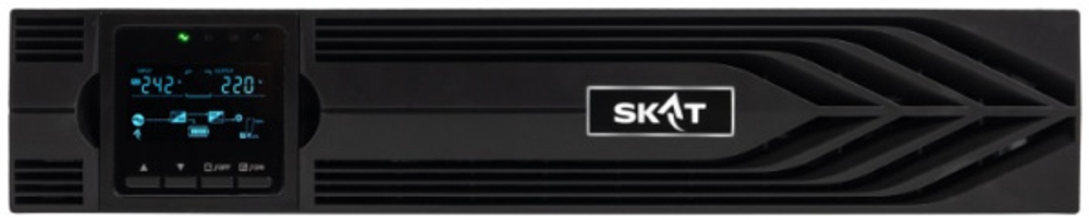 Источник бесперебойного питания Бастион SKAT-UPS 1000-RACK-ON-2X9 P3
