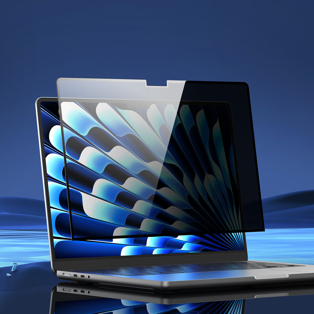 Защитная пленка анти-шпион для экрана ноутбука MacBook Pro 14 (2021, 2024 и 2025), серия Leno Series Privacy Film от Dux Ducis