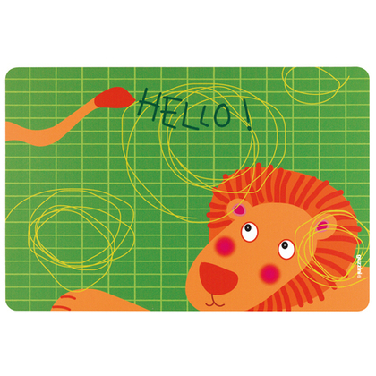 Салфетка подстановочная детская hello, Лев