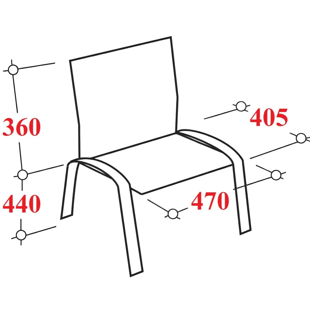 Стул офисный Easy Chair Изо зелёный (пластик, металл) (573687)