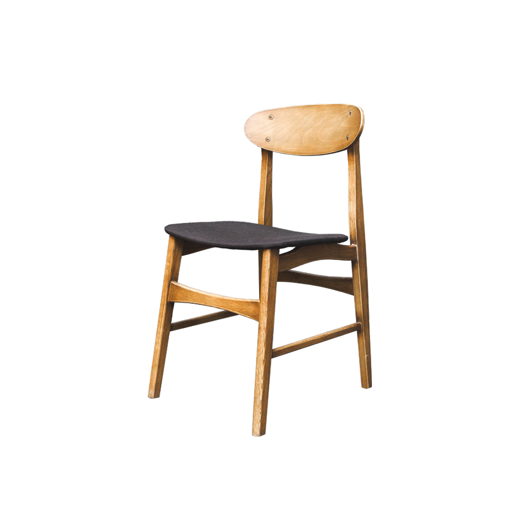 Стул Roomers Furniture Скандинавия se-2837-oak/bltx
