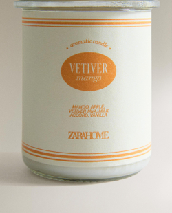 Набор ароматических свечей (Vetiver Mango Zara Home Vanilla, фото 6