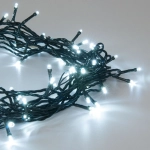 Новогодняя гирлянда нить белый 10м IP20 400-002 белый, LED