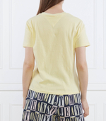 Футболка TJW REG COLOR SERIF LINEAR SS Tommy Jeans - желтый(DW0DW15447)