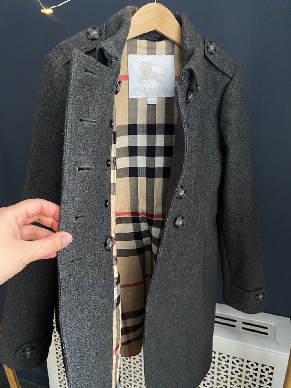 Шерстяное пальто Burberry, 140