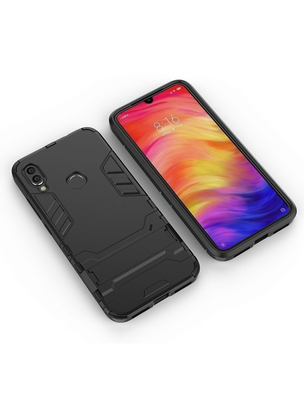 Противоударный чехол Transformer-2 с функцией подставки для Xiaomi Redmi Note 7 (Pro) / 7s