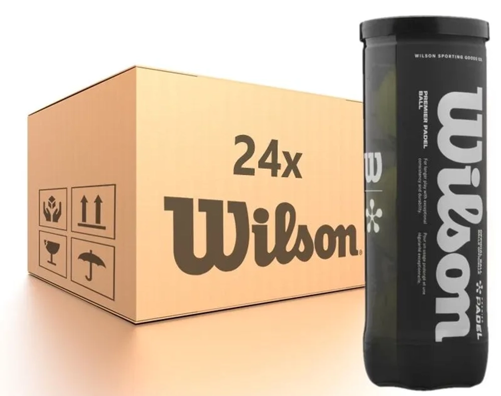 Мячи для Padel Wilson Premier Padel Balls 24 x 3B