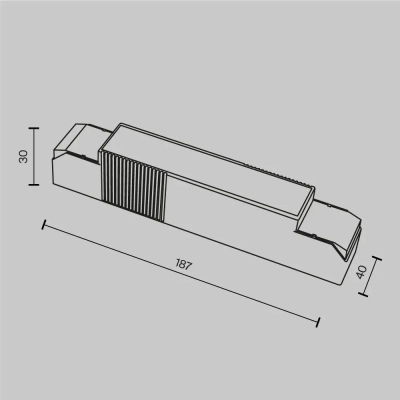 Источник питания TRIAC 38-50Вт IP20, PSL-TR40-950-1200mA. TM Maytoni