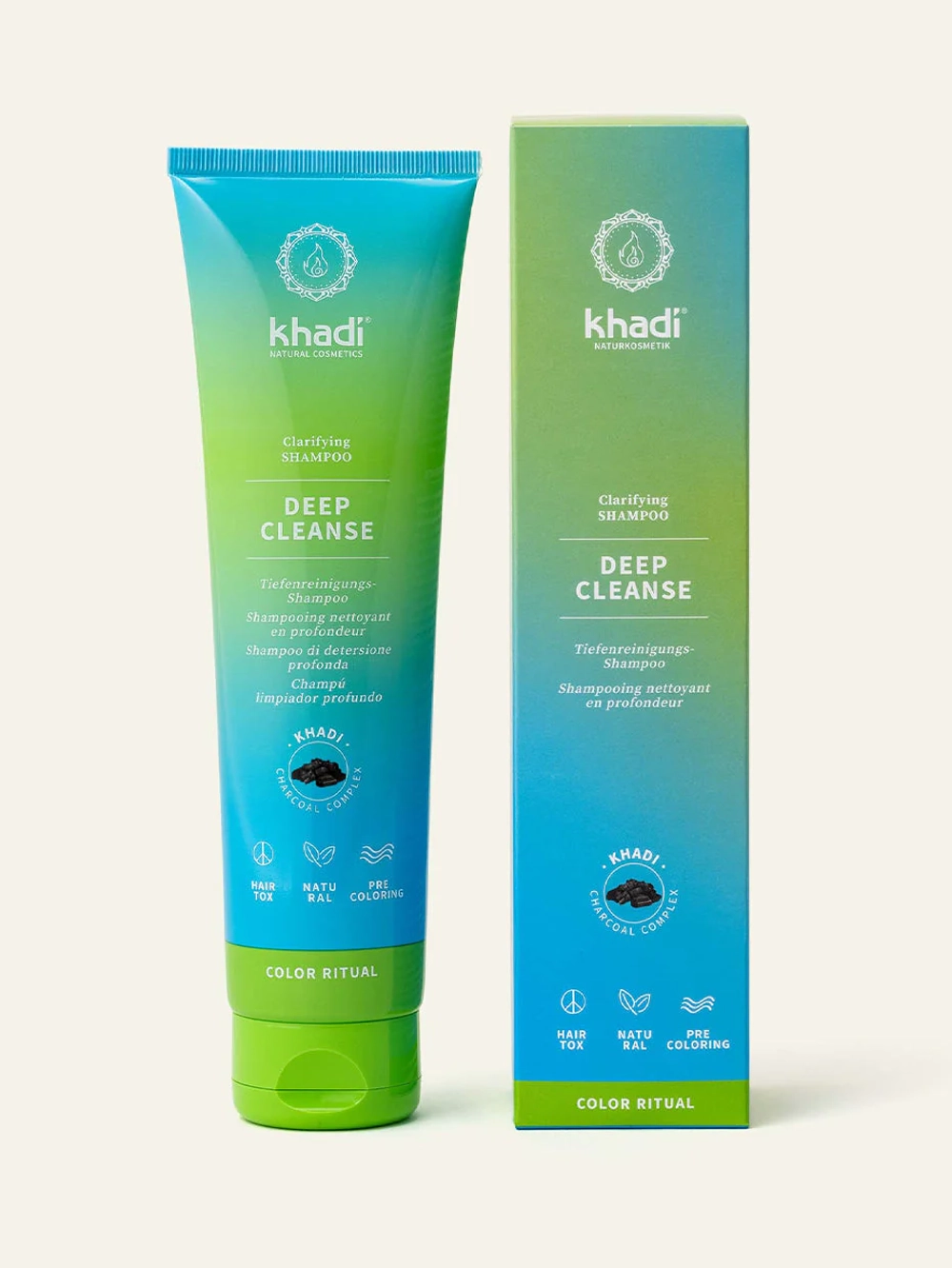 Шампунь для глубокого очищения волос и кожи головы Deep Cleanse Khadi Naturprodukte, 150 мл