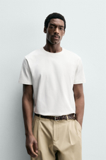 КОМПЛЕКТ ИЗ 3 БАЗОВЫХ ФУТБОЛОК MEDIUM WEIGHT /02 — ZARA