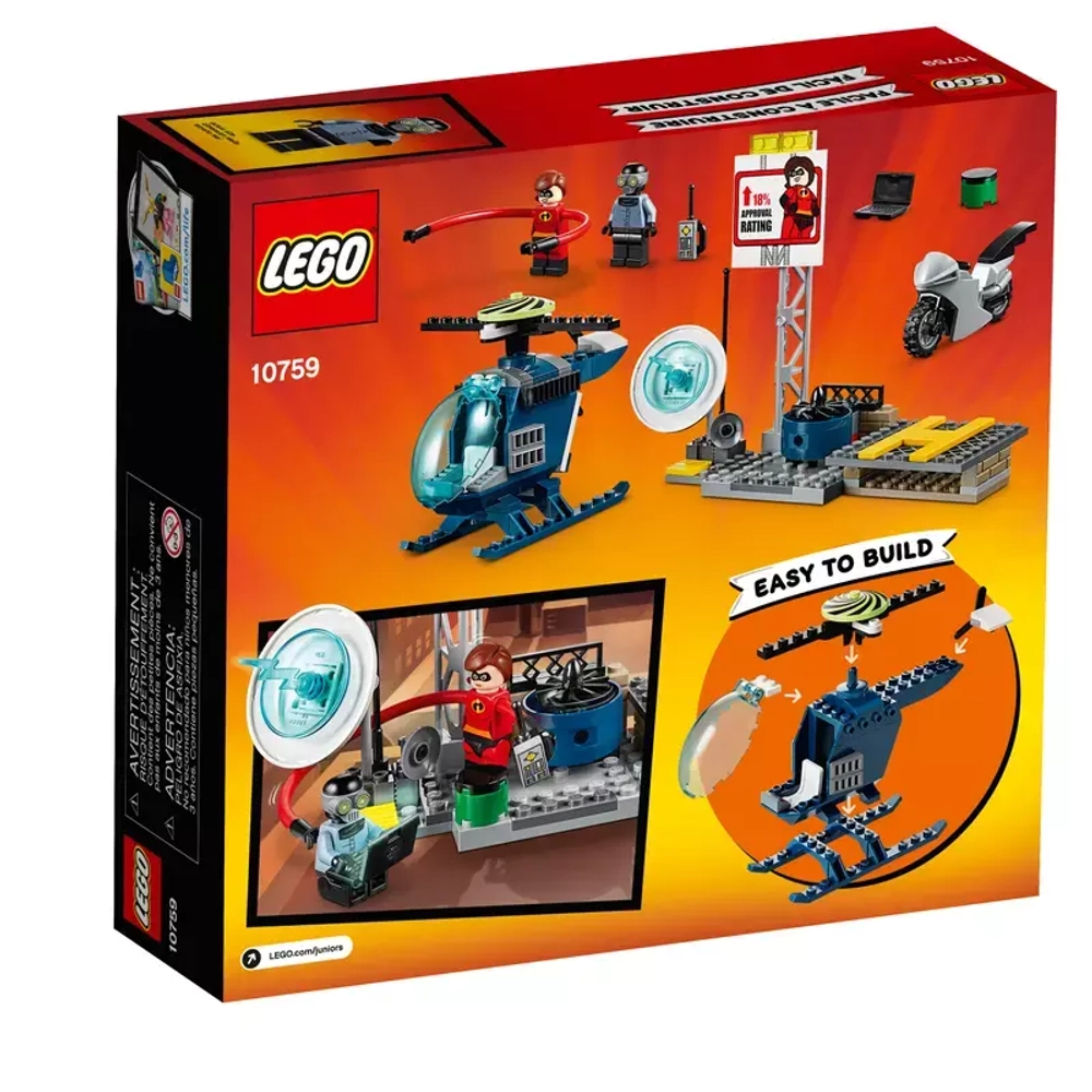 (Бронь) LEGO® 10759 Elastigirl's Rooftop Pursuit