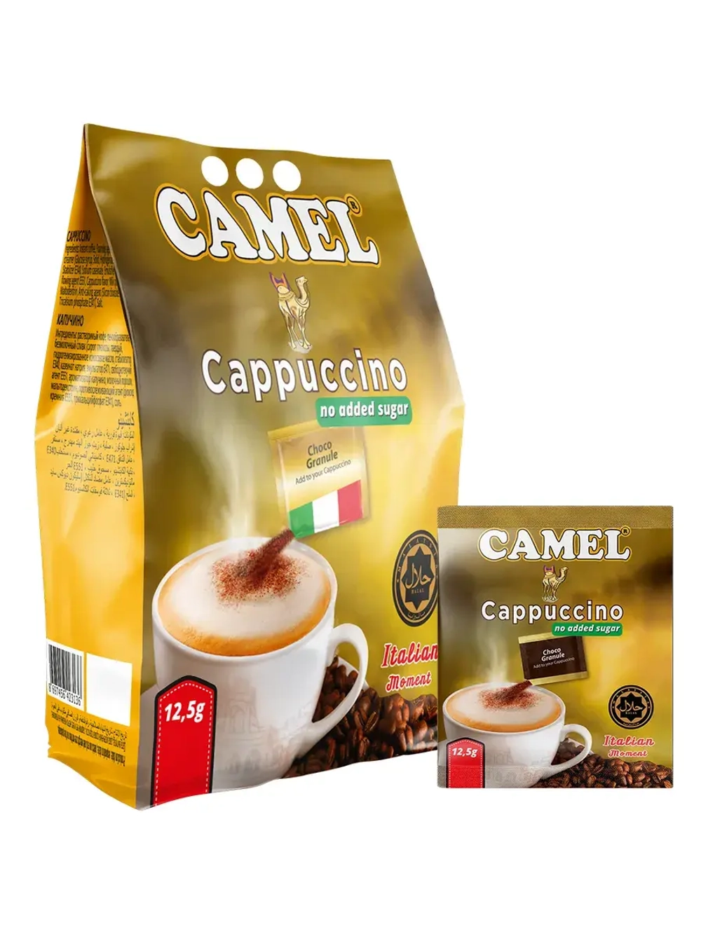 Растворимый капучино без сахара , Camel