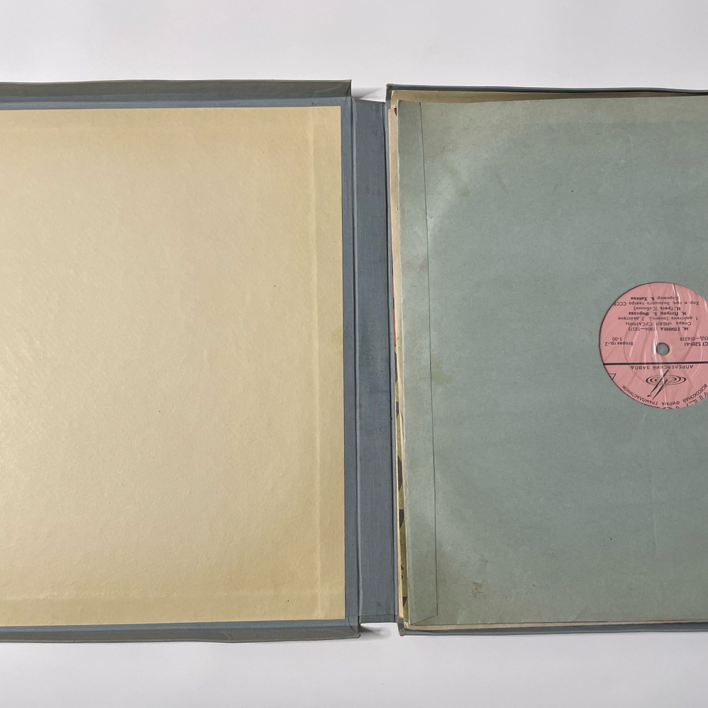 Винтажная виниловая пластинка LP М. Глинка, Опера Иван Сусанин (СССР 1987)