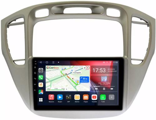 Магнитола для Toyota Highlander, Kluger 2000-2007 - CanBox 9-409 Android 10, SIM-слот