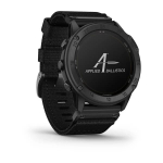 Смарт-часы GARMIN  TACTIX Delta Solar Ballistics черный DLC с нейлоновым ремешком, 010-02357-51