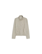 Мужская клетчатая куртка на молнии, арт. 3901/752 - BERSHKA