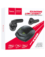 Bluetooth - гарнитура HOCO EW28, TWS вакуумные, BT5.3, 40/320mAh Black