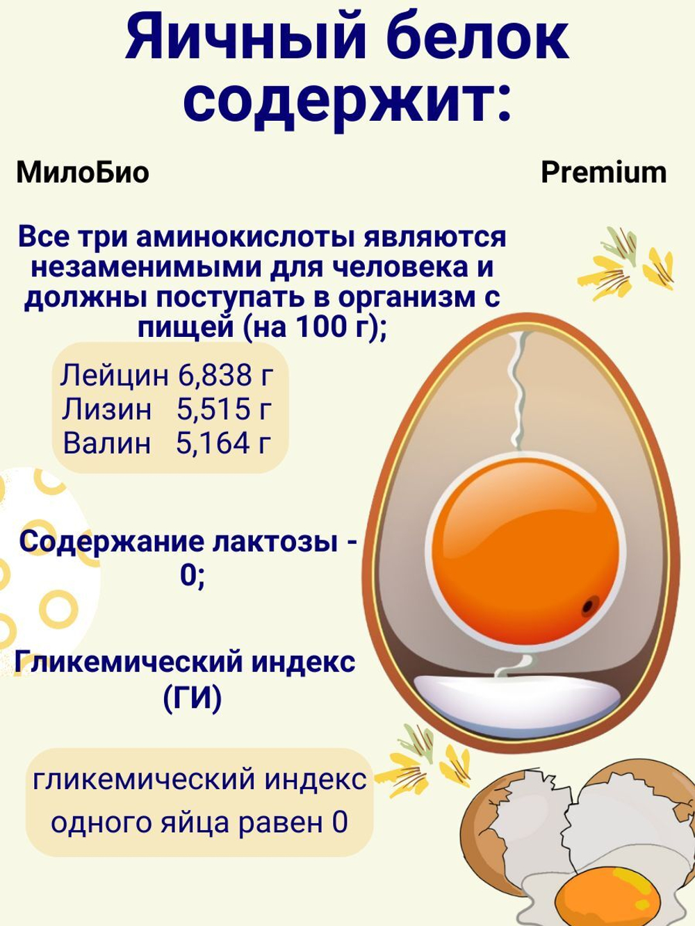 Альбумин яичный белок cухой, повышенной взбиваемости