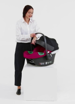 Коляска Cybex Priam IV Matt Black complete Aton B2 Dynamic Red Base One 4 в 1 Sepia Black