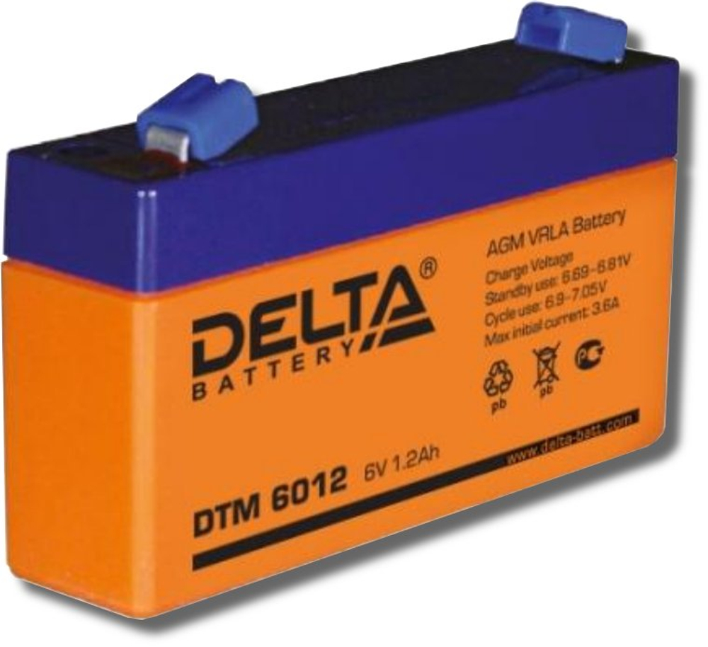 DTM 6012 Delta Аккумулятор герметичный свинцово-кислотный
