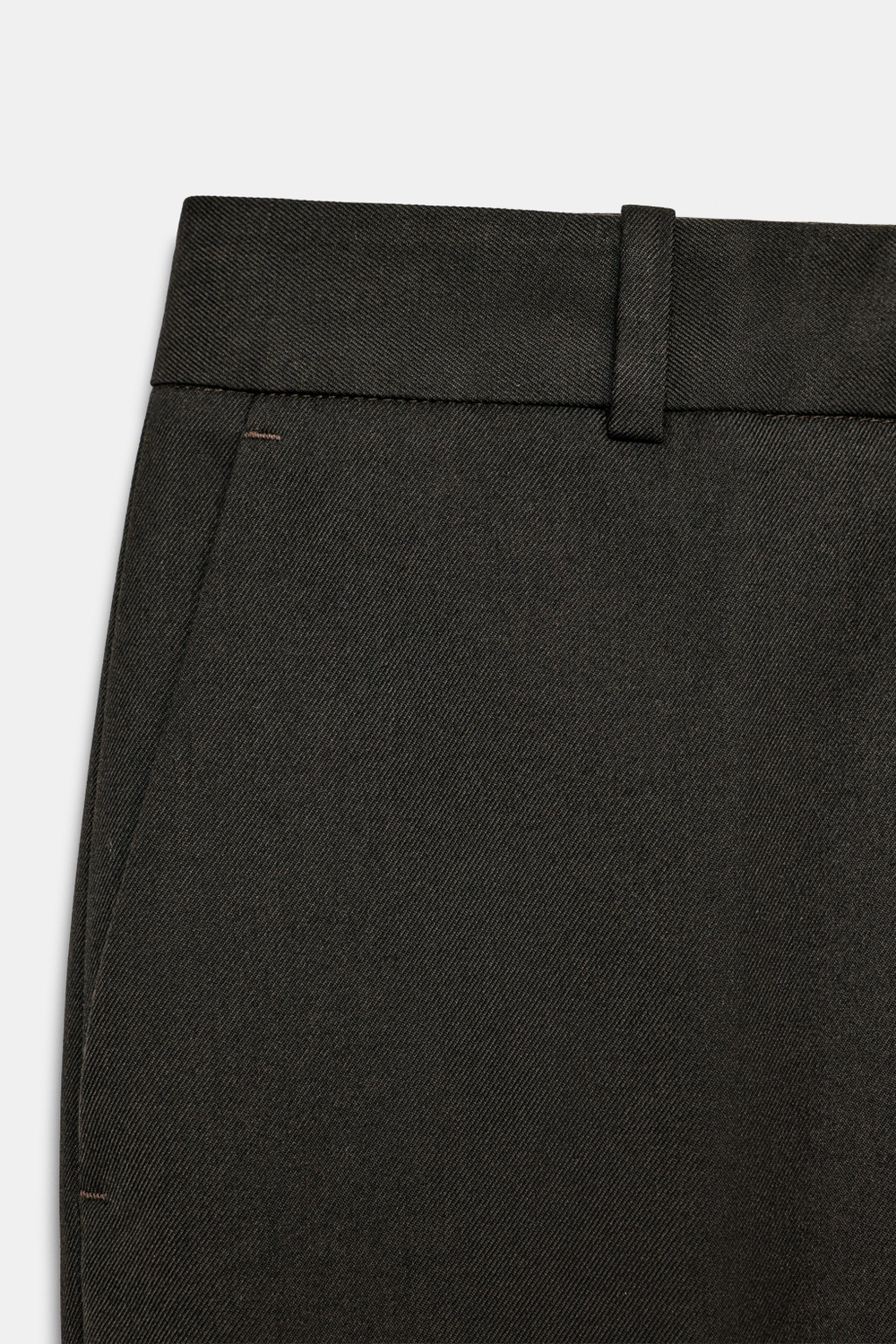 УКОРОЧЕННЫЕ БРЮКИ С НИЗКОЙ ПОСАДКОЙ — ZARA