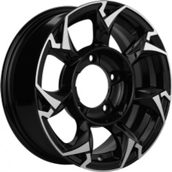 Khomen 1505 5.5x15 5x139.7 ET 5 Dia 108.1 (BFP)