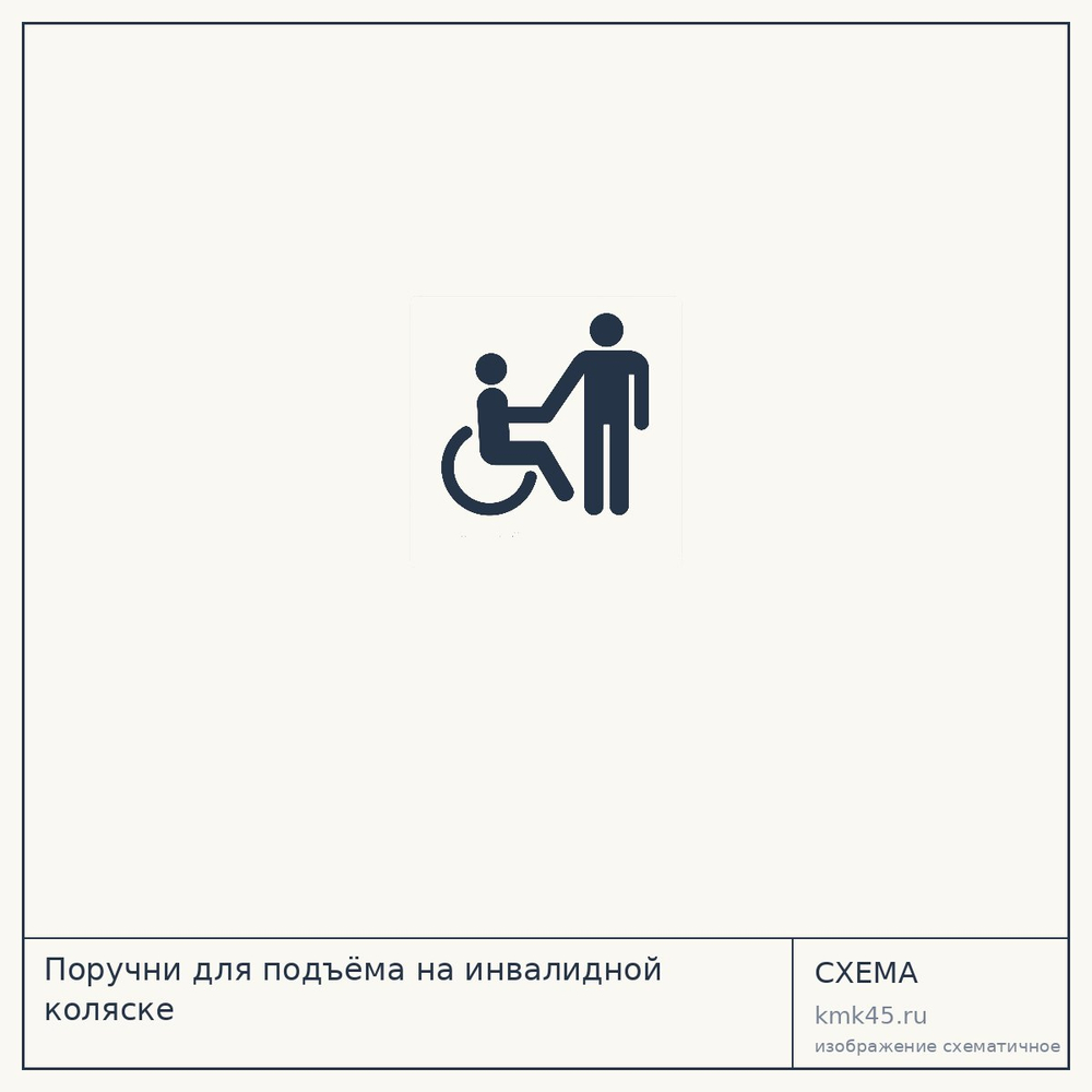 Поручни для подъёма на инвалидной коляске — от 18 000 ₽