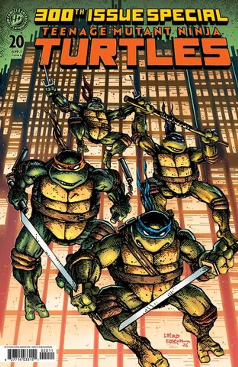 Teenage Mutant Ninja Turtles Vol 6 #20 (300th Issue Special) (Cover B)