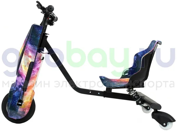 Электро Дрифт-карт IKINGI Drift Cart P2 250W (36V/4.4Ah) - Синий Космос фото №6