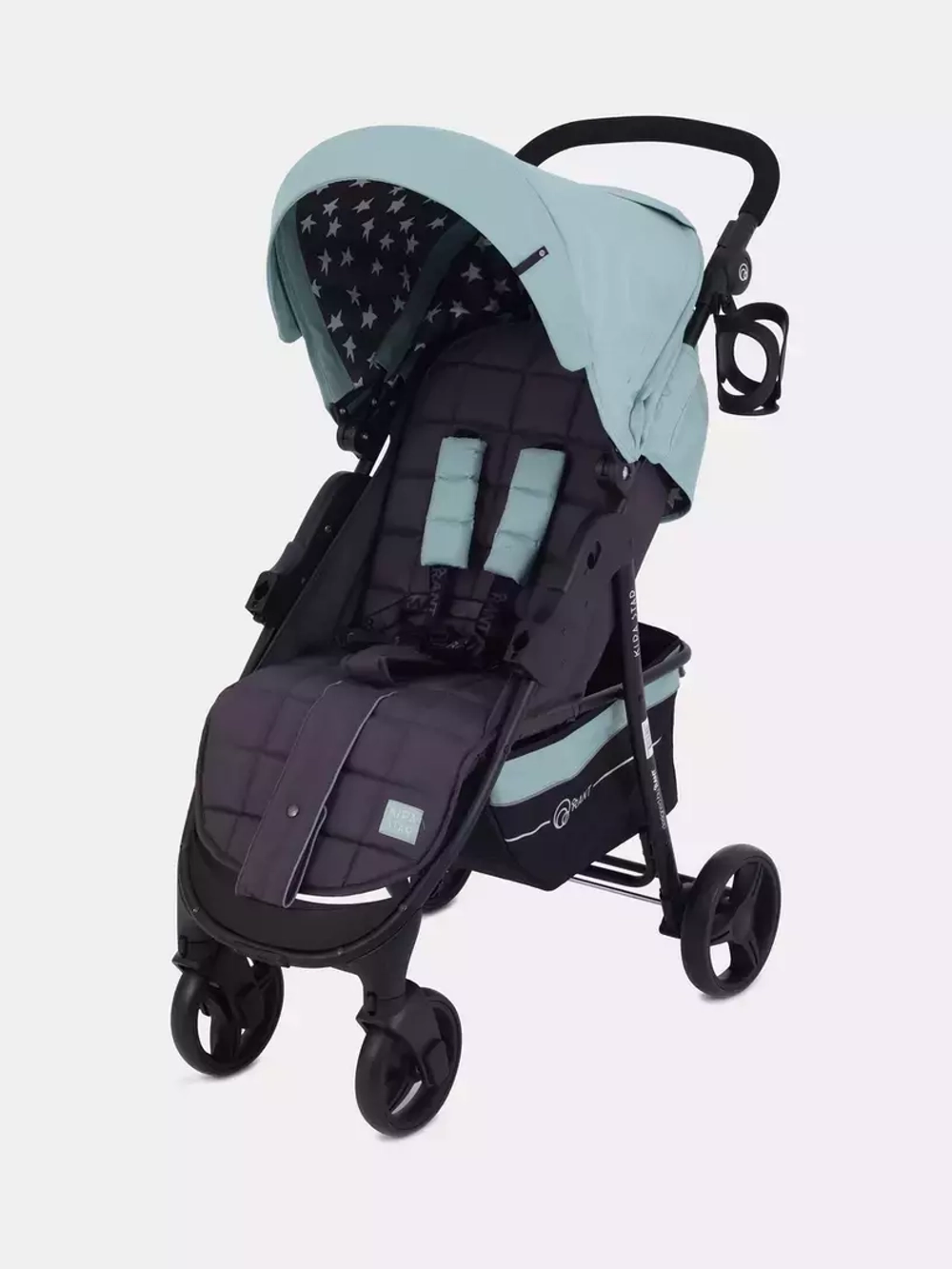 Коляска детская "KIRA STAR" RA055 Ocean Green 2022
