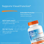 Doctor's Best, Natural Vision Enhancers, натуральная добавка для улучшения зрения, 60 капсул