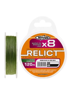 Шнур RELICT GREEN Х8, 120 m., d 0,20 mm