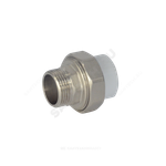 Муфта PP-R комбинированная разъемная белая Дн 63х2" НР VALFEX 10156050
