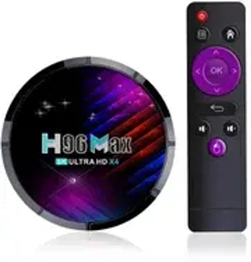 Приставка телевизионная H96 MAX 4k Ultra HD 11.0 HD Android TV BOX 4/32