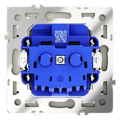 Розетка электрическая с заземлением Voltum S70 Сталь VLS040105