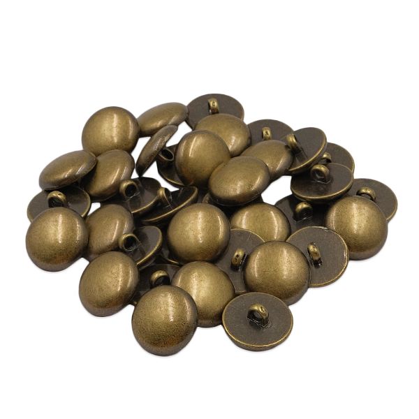 Пуговицы на ножке 34L=21 мм, (Bronze (бронза)), 36 шт