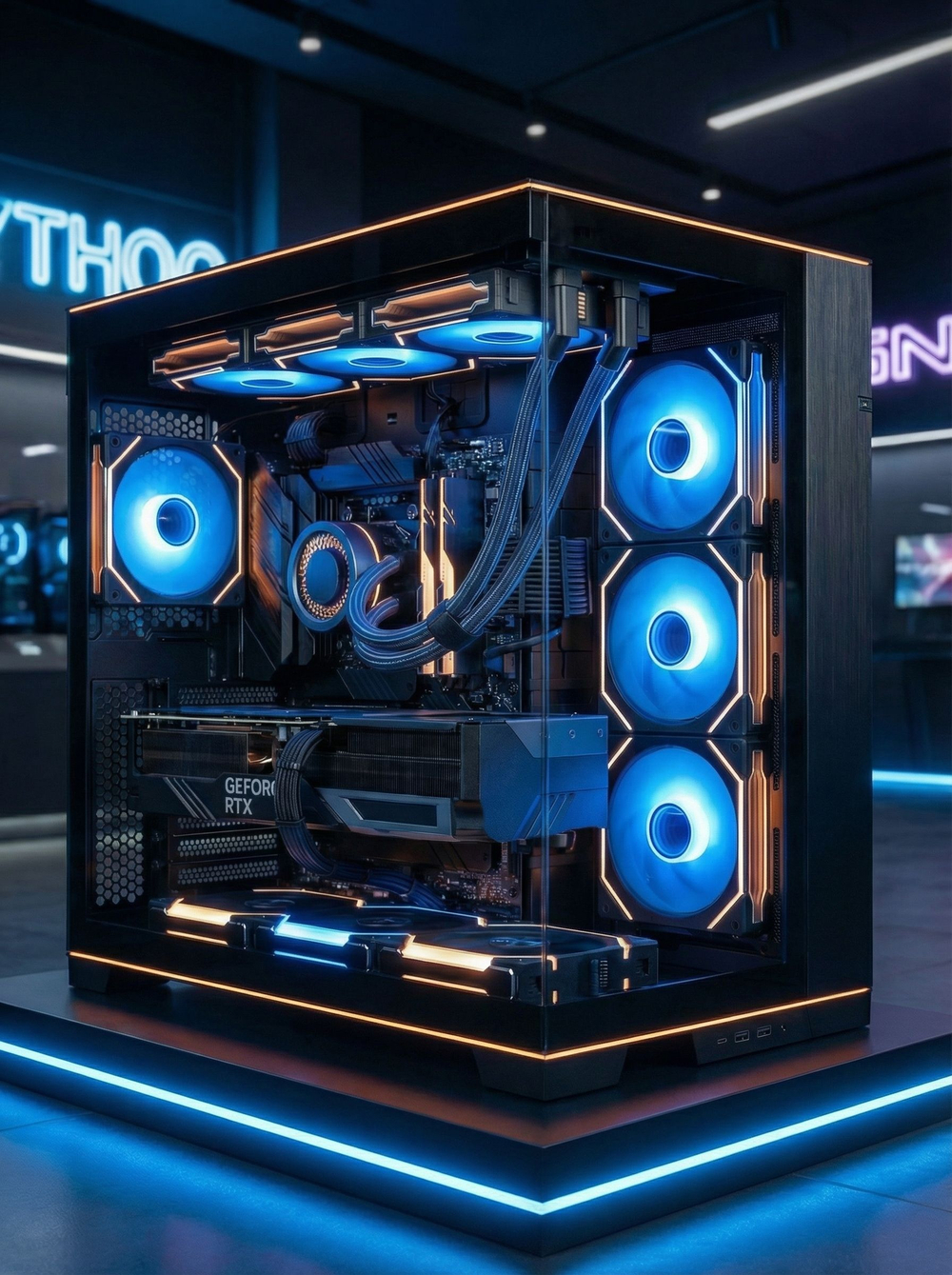 Игровой компьютер FIRESTRIKE PRO Core Ultra 9 285 / RTX 5070 12GB / 64ГБ DDR5 / SSD 1ТБ
