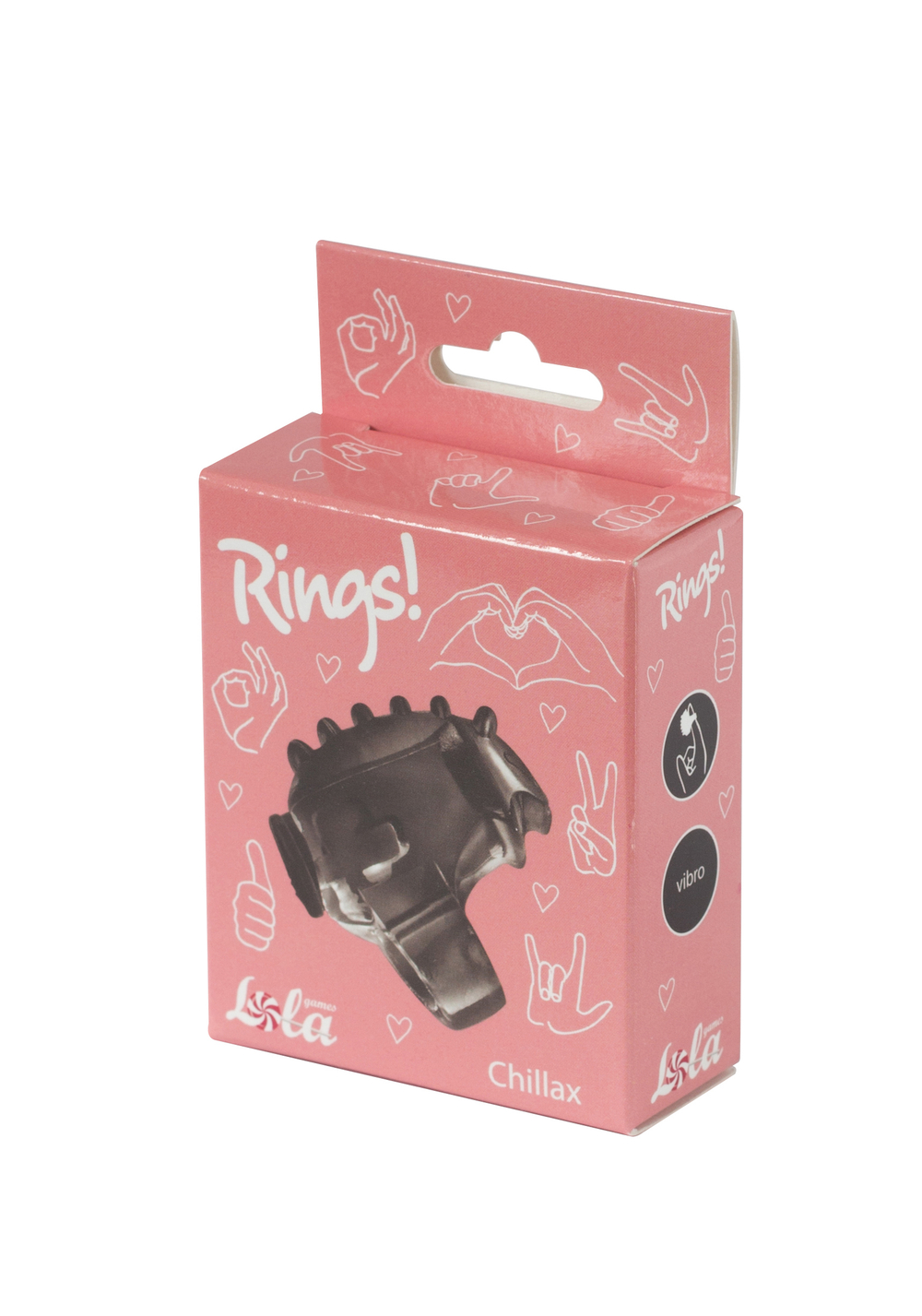 Насадка на палец Rings Chillax black 0117-01Lola