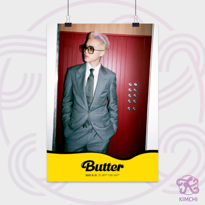 Постер А4 - BTS - BUTTER