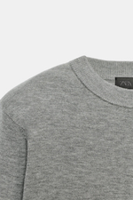 СВИТЕР С ПОДПЛЕЧНИКАМИ — ZARA