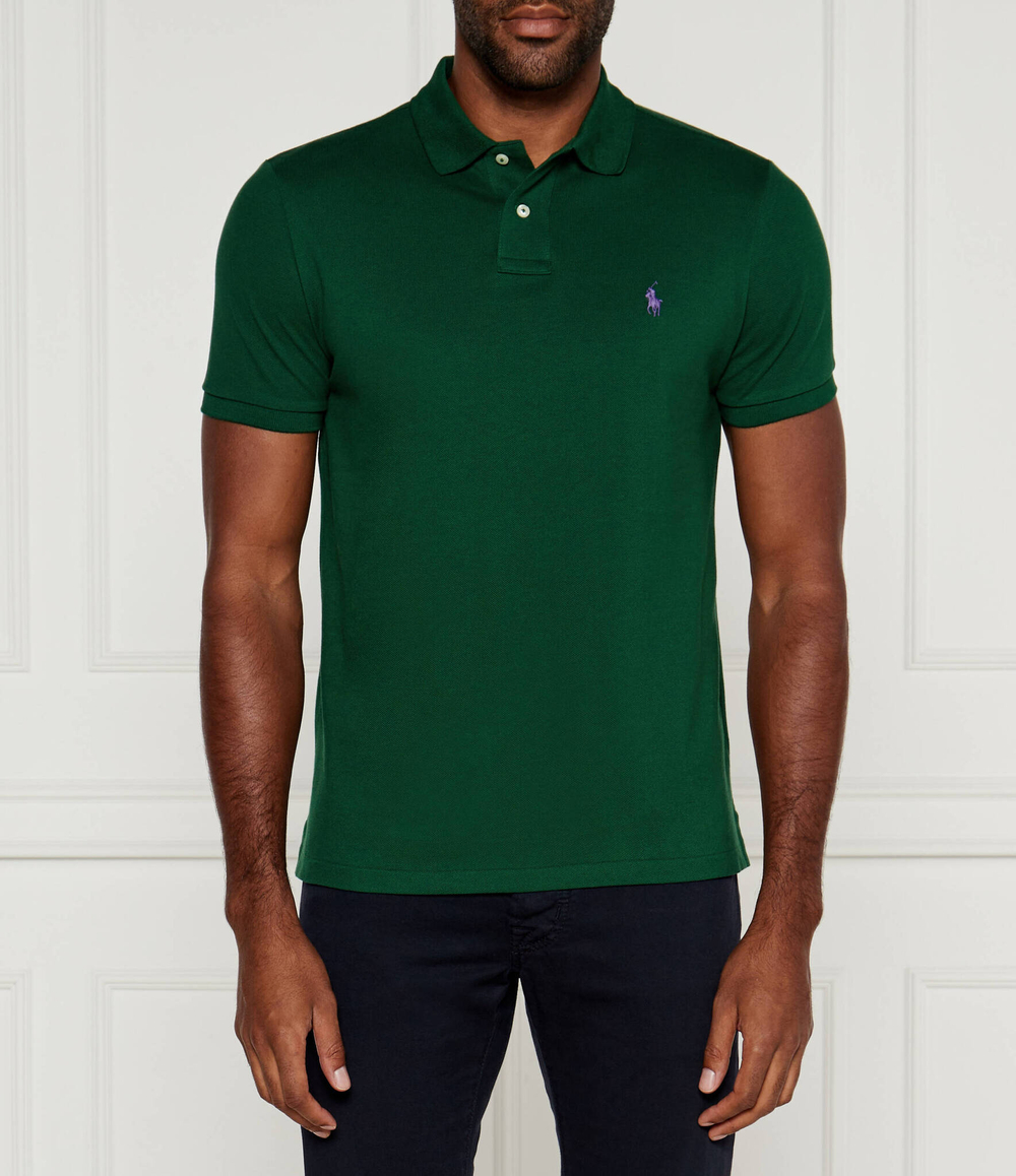 Поло POLO RALPH LAUREN - темно-зеленый(710782592)