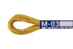 Мулине Gamma металлик, цв.М-03 золото, 12 мотков по 8 метров