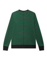 Толстовка Без Капюшона Striped Waffle Crewneck