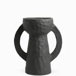 Ваза Amphora высота 34 см, черная