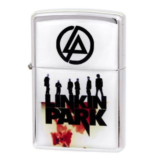 Зажигалка сувенирная Linkin Park группа стоит на буквах (233)
