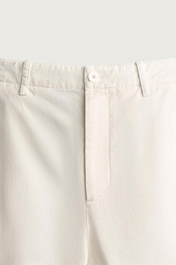 ZARA БРЮКИ КАРГО RELAXED FIT, ЖЕЛТОВАТО-БЕЛЫЙ