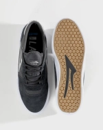 Кеды Cambridge - Charcoal Suede / White Logo / Perf Leather